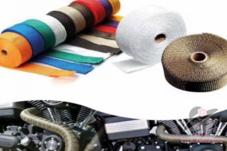 فروش انواع نوار هدرز، نوار فایبرگلاس، نوارسرامیکی ، نوار ابریشمی فایبر گلاس،نوار کربن نسوز و…